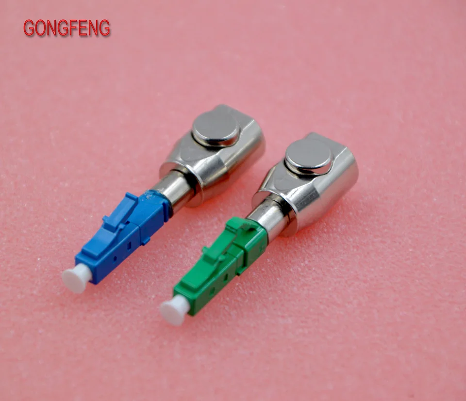 GONGFENG новый оптический Fibe разъем LC/PC/APC круглый голый оптоволоконный фланец