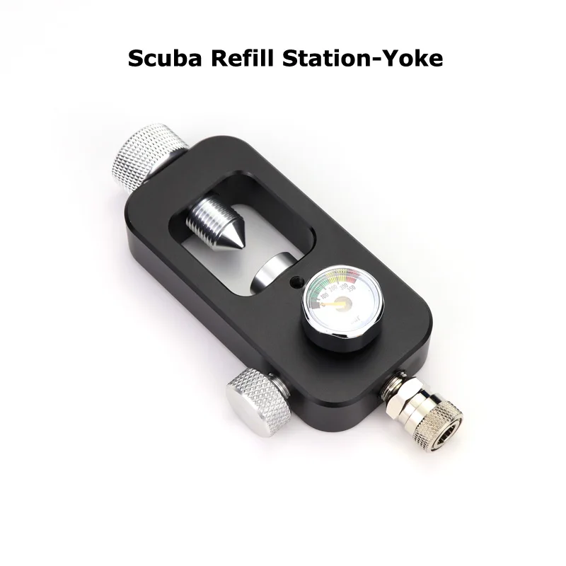 New Paintball Air Gun Airsoft PCP Air Rifle Scuba Fill Station Yoke