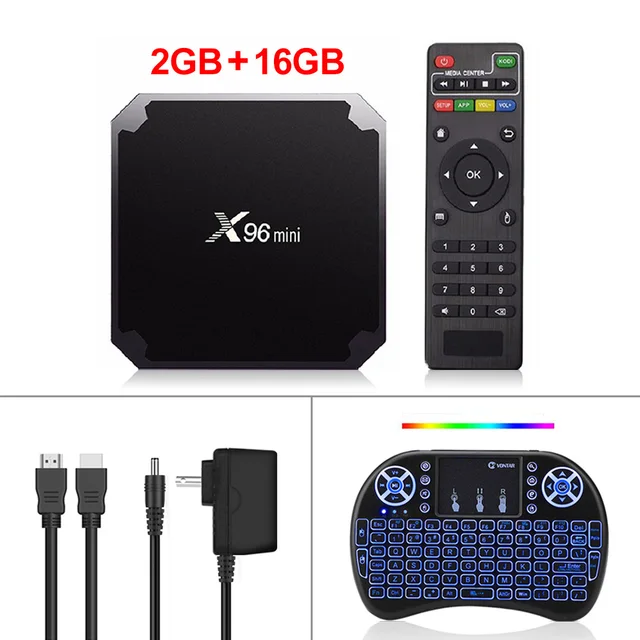 X96 Mini X96mini Smart Tv Box Android 7.1 2gb/16gb Tvbox X 96 Mini 
