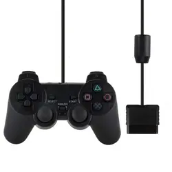 Проводной геймпад для sony PS2 контроллер для Mando PS2/PS2 джойстик для plasystation 2 полное колебание Shock Joypad проводной контроллер