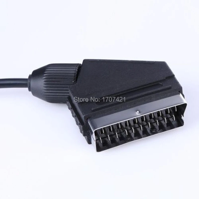 6Ft For Sony Playstation PS1 PS2 PS3 RGB SCART Cable TV AV Lead Replacement Connection Cable For PAL Consoles (5)