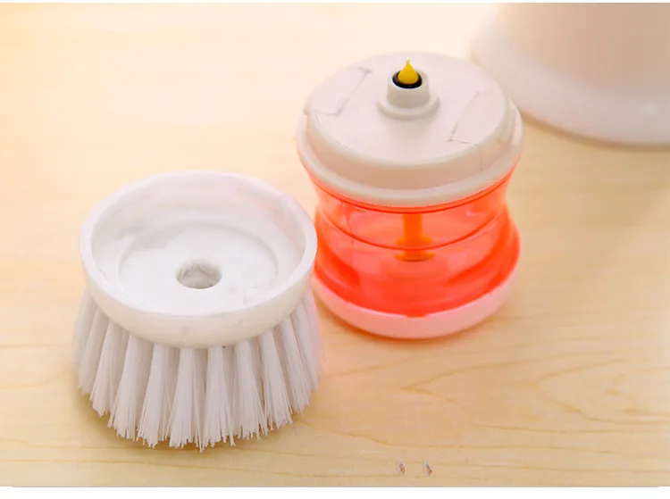 Random color kitchen multi-function brush automatic liquid cleaning dishwashing brush 2327