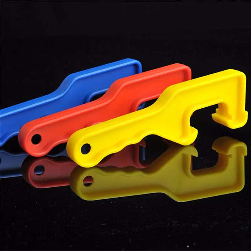 

homebrew ABS Plastic Gallon Bucket Pail Paint barrel Lid Can Opener Opening Tool For Home Office Color Random bar accessories