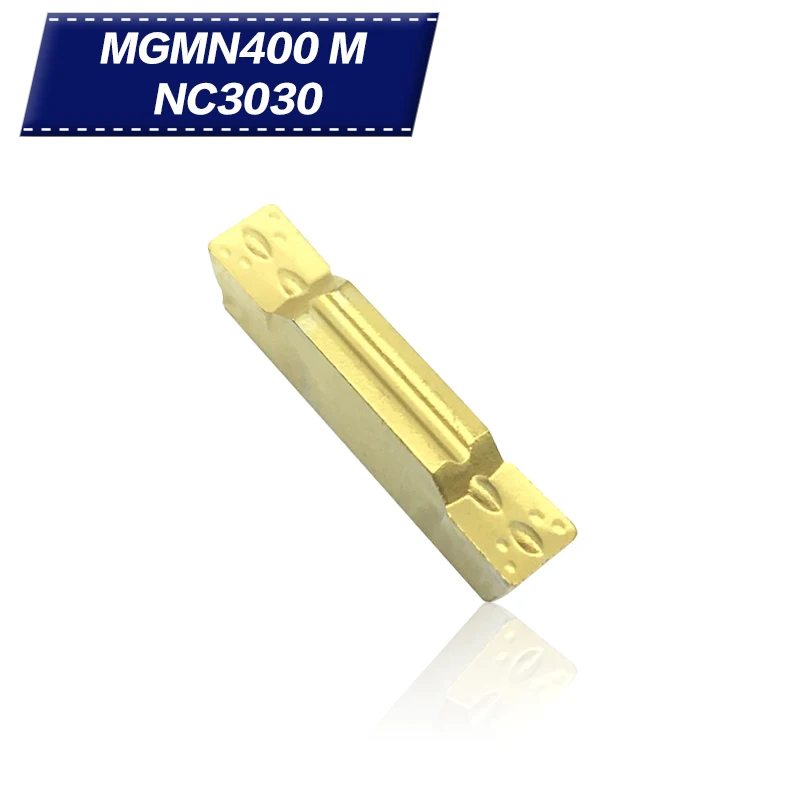100 шт MGMN400 M NC3030 карбидная вставка канавок вставки карбида ЧПУ Токарный инструмент с ЧПУ