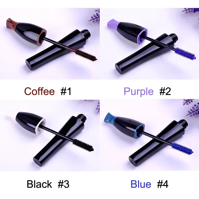 1 шт. профессиональная косметическая тушь для ресниц 4 цвета|black mascara|cosmetic mascaramascara