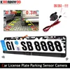 Koorinwoo Parktronic EU European License Plate Frame Rear View camera IR Car parking Sensor 2 Reverse Radar Buzzer Assist Auto ► Photo 2/6