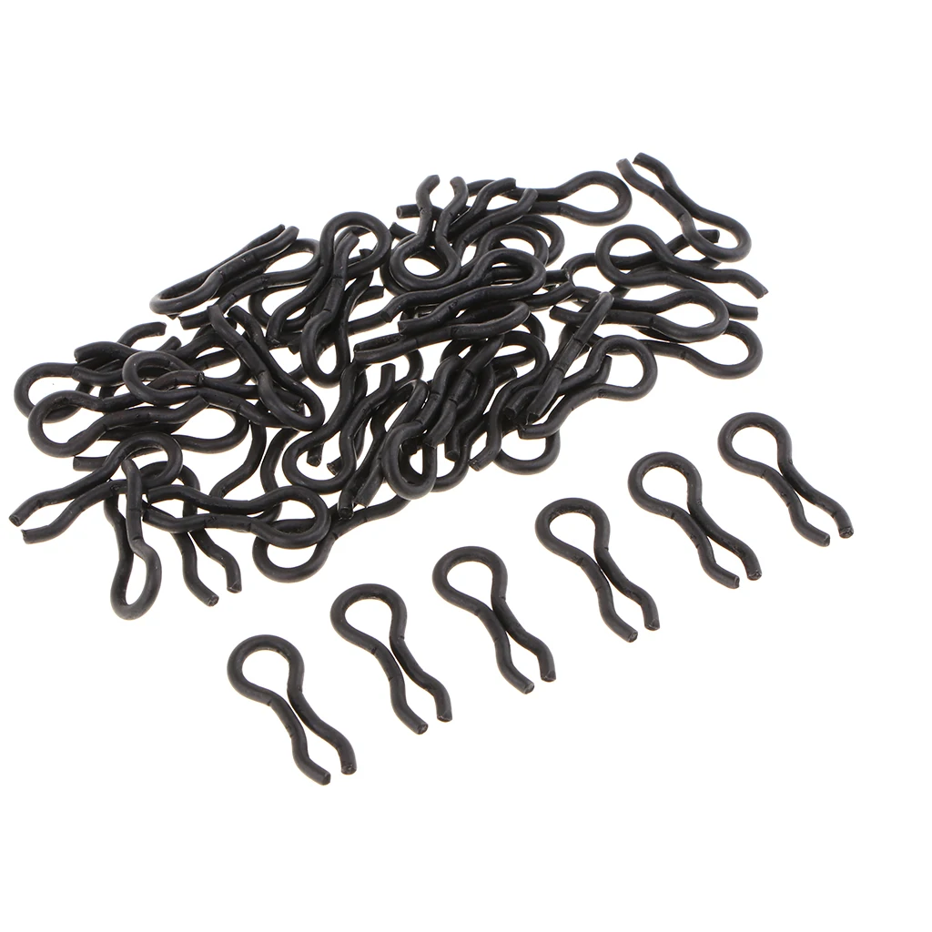 50pcs Stainless Steel Sinker Eyes 24mm fit Do-It, Hilts & other Sinker Molds