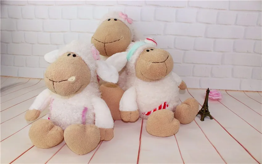 Amy Jolly Sheep candy, цветок овцы, плюшевая игрушка, высокое качество, 35 см, 50 см, подарок на день рождения, подарок на день детей, 1 шт