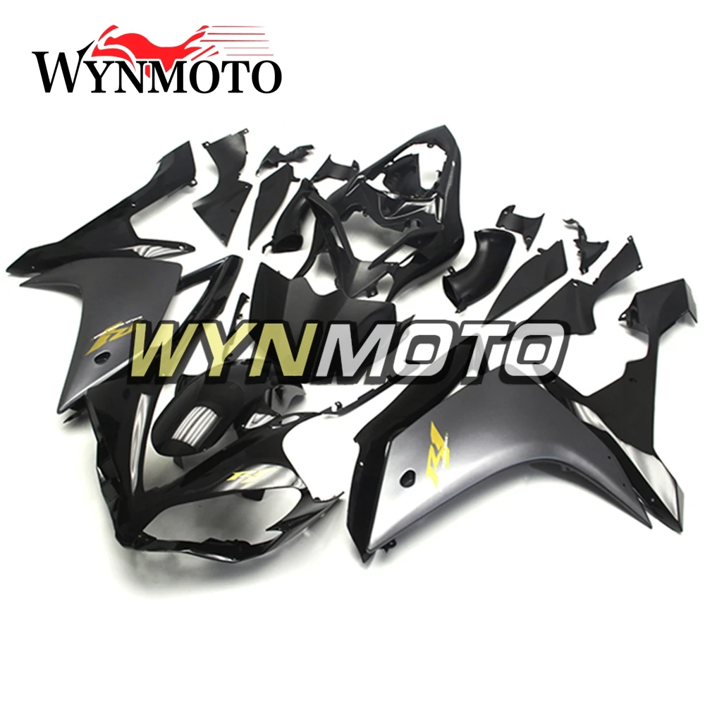 

Complete ABS Plastic Injection Matte Shinny Black New Motorcycle Fairings For Yamaha YZF R1 Year 2007 2008 Fairing Kit Hulls