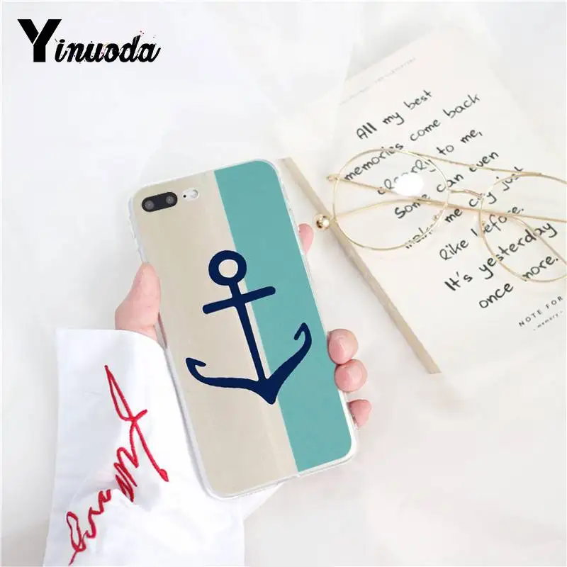 Retro Nautical Anchor Wood Boat Sea