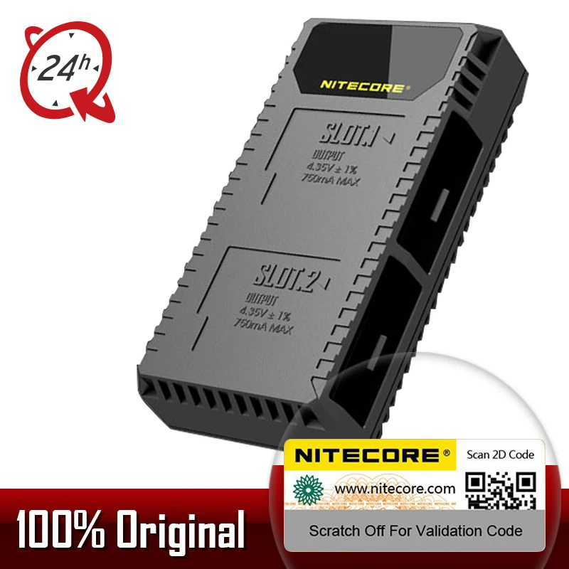 Зарядное устройство Nitecore UGP5 с двумя слотами USB для GoPro HERO 5|Зарядные устройства| |