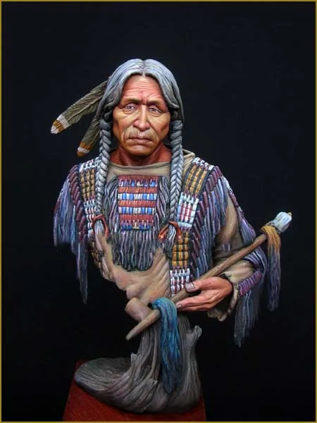 

1/10 Resin Bust Building Kit Indian