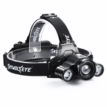 

Led Headlamps Headlamp Zoomable Headlight Head Torch Flashlight Head lamp Fishing Hunting Rechargeable Torch Lamp L4
