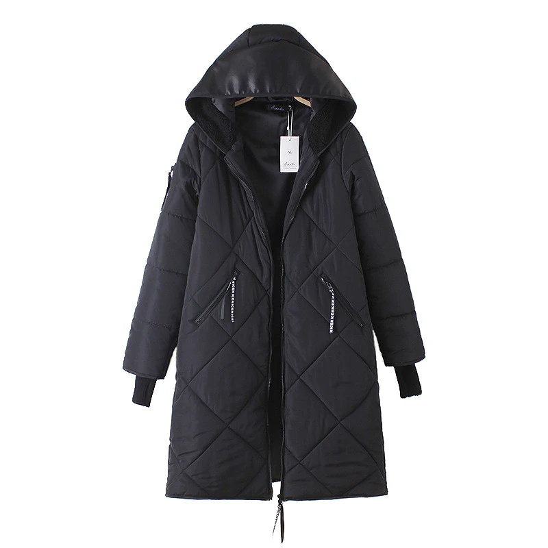 New Winter Parkas Women's Cotton Jacket Plus size Thicken