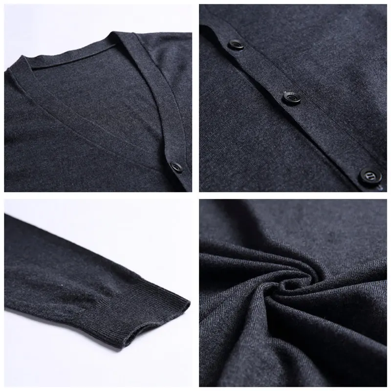 COODRONY Mens Sweaters Cashmere Cotton Sweater Men Pure Color Knitwear Cardigans Classic Casual V-Neck Woolen Cardigan Men 91008 COODRONY Mens Sweaters Cashmere Cotton Sweater Men Pure Color Knitwear Cardigans Classic Casual V-Neck Woolen Cardigan Men 91008
