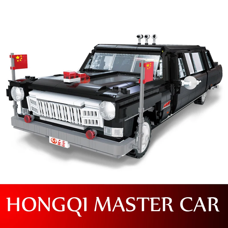 XINGBAO 03003 2327 шт. блок подлинной Творческий MOC техника серии модель HongQi мастер автомобиль набор строительные блоки кирпичи игрушки