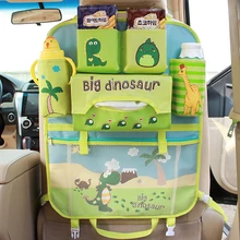 Cute Style Car Seat Back Organizer Storage Hanging Bags For Baby Kids Children Auto Seat Back