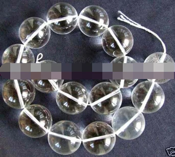 

Free shipping Jew.0036 Natural White Quartz Round Beads 15.5'