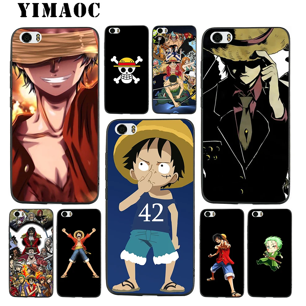 YIMAOC ONE Piece Anime Soft Silicone Case for Xiaomi Redmi Note 9 Mi 8 Se 7 6 6A A1 A2 4X 4A 5A 5 MAX 3 MiA1 |