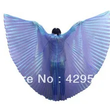 Модные Крылья для танца живота фиолетового цвета, сексуальные танцы
