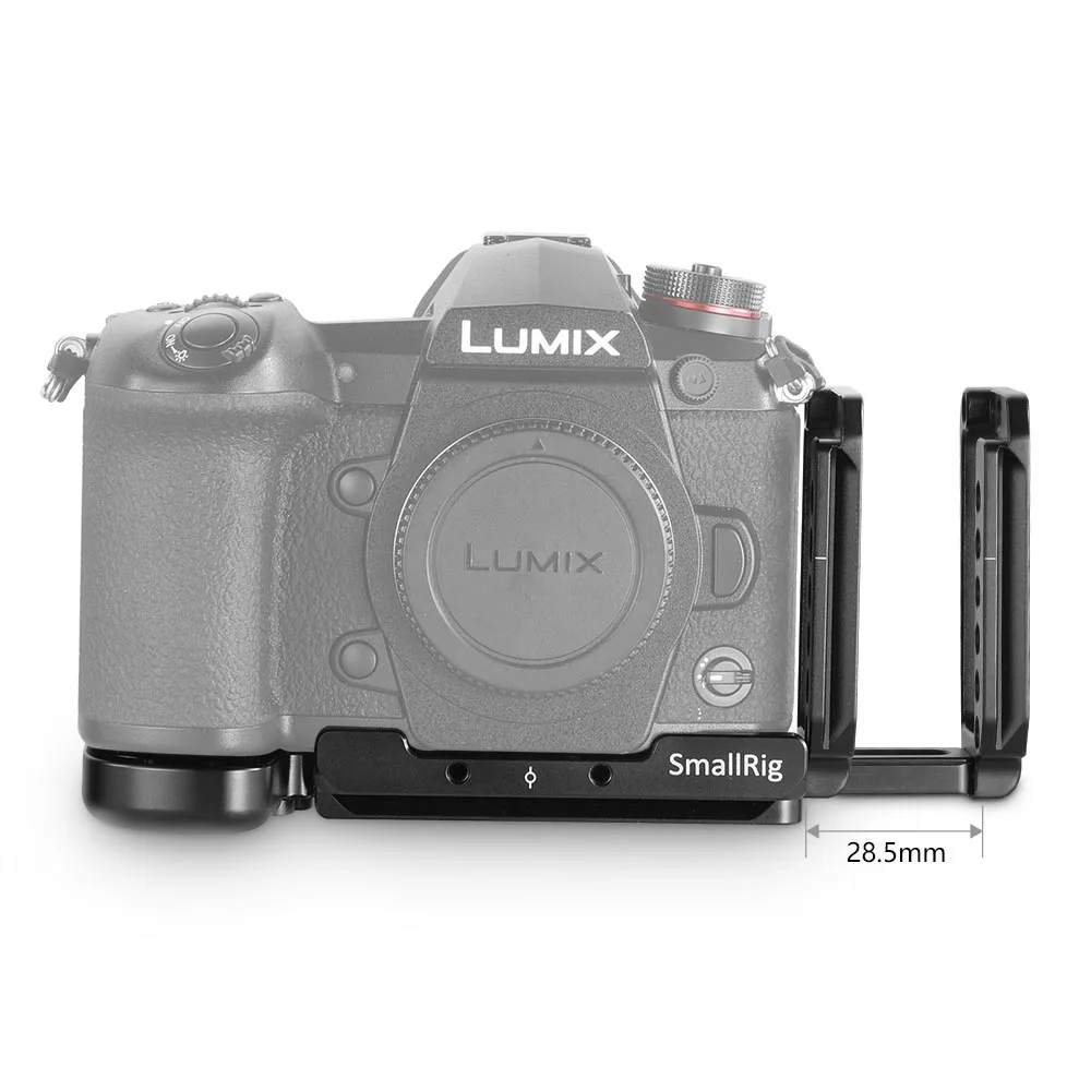 SmallRig G9 L кронштейн пластина для Panasonic Lumix G9 Arca-Swiss стандарт L Пластина Монтажная пластина-2191