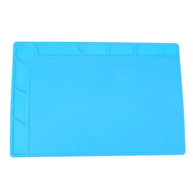 Heat Insulation Silicone Pad Desk Mat Maintenance Desk Platform For BGA Soldering Repair Station With Magnetic Section