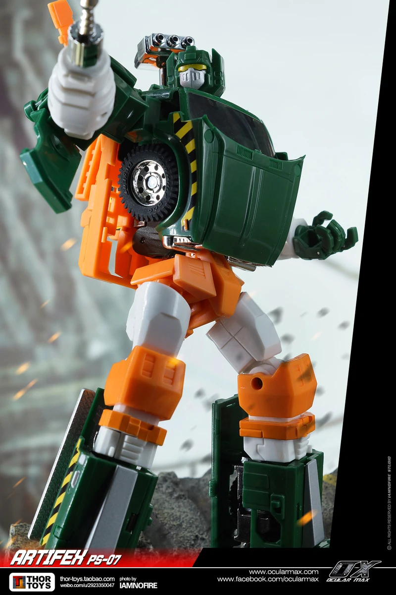 

Mastermind Creations MMC Ocular Max PS-07 Artifex Hoist Transformation Action Figure