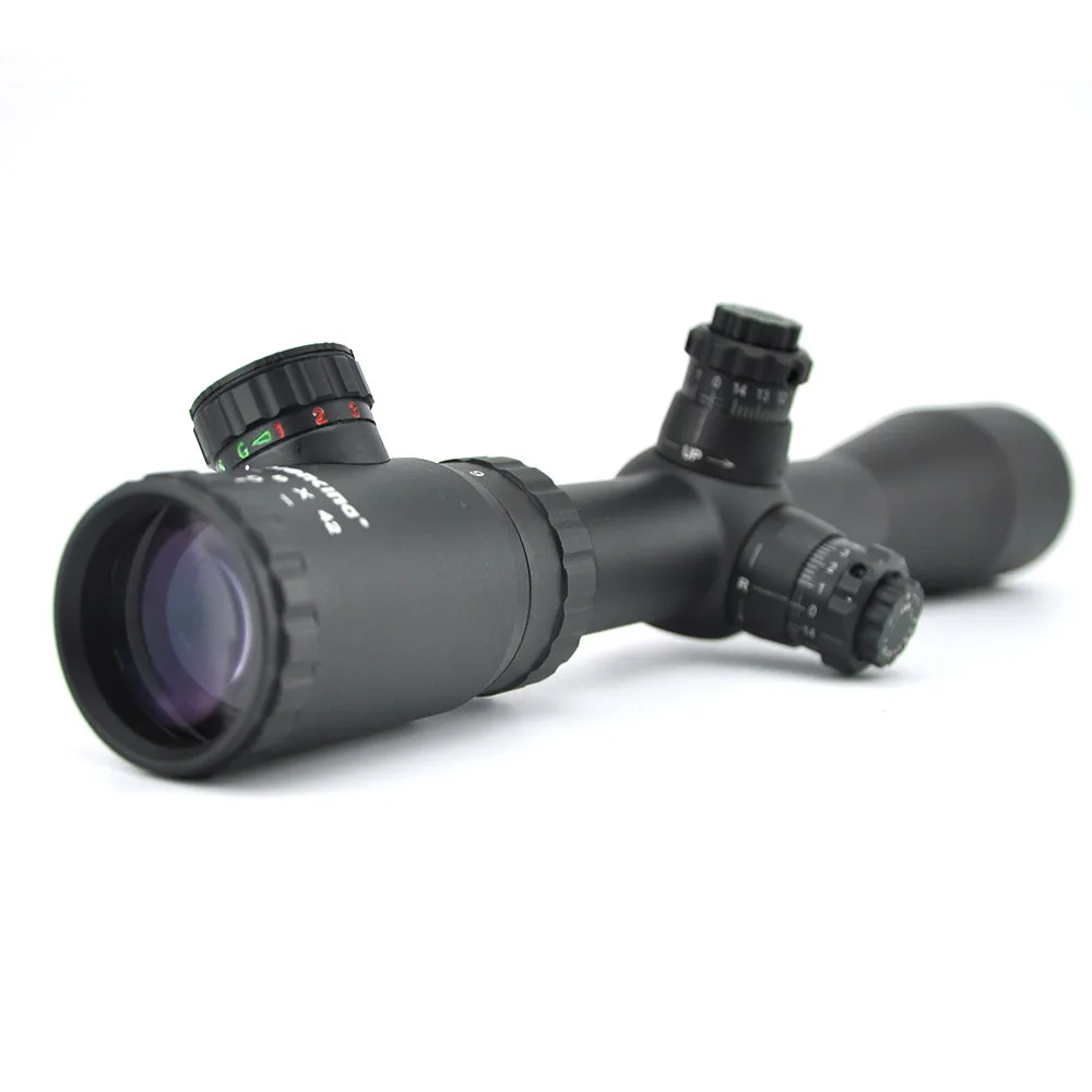 Visionking 3 9x42 оптический прицел Mil Dot широкоугольный длинный рельефный 30 мм трубка. 223