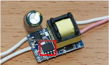 new free shipping 20pcs/lot 4-5*1W LED driver constant current led led driver internal power supply for led bulb 20pcs/lot 20pcs lot 76407d