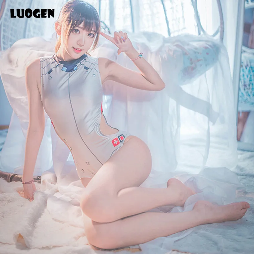 2018 Sexy Game OW D.VA Dva Cosplay Costume Anime Swimwear Mercy Widowmaker One Piece Swimwear Swimsuit SUKUMIZU Wholsale Price