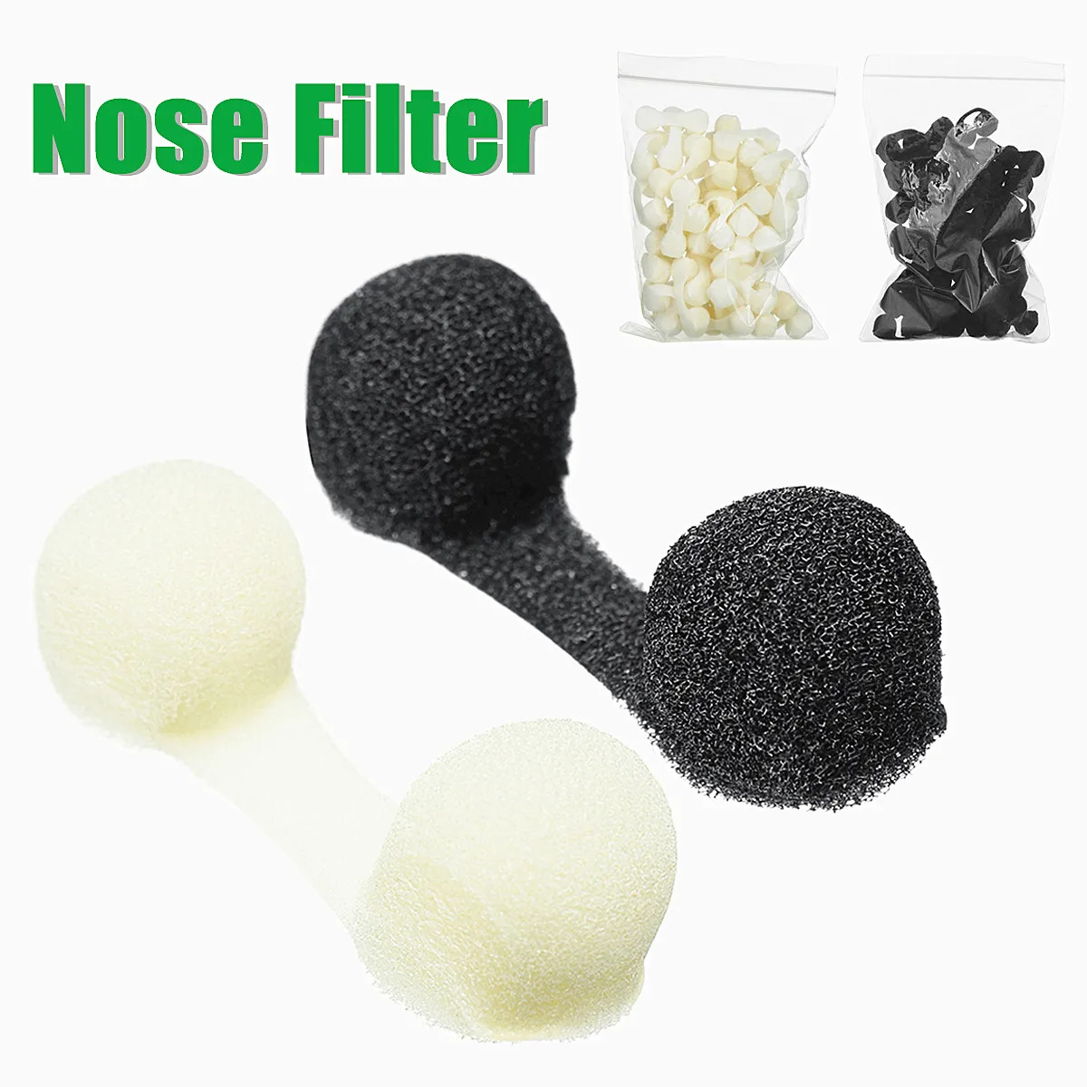 50 pcs Airbrush Sunless Spray Tanning Nasal Nose Filters Softness
