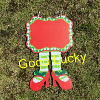 

30pcs/lot personalize monogram lovely 4 styles Christmas elf garden flag house decorative yard flags good quality