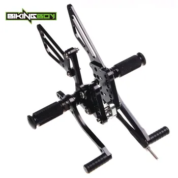 

BIKINGBOY Foot Pegs Rear Sets For Suzuki GSXR GSX-R 1000 05 06 07 08 09 10 11 12 13 14 15 16 Rearsets Footrests Adjustable