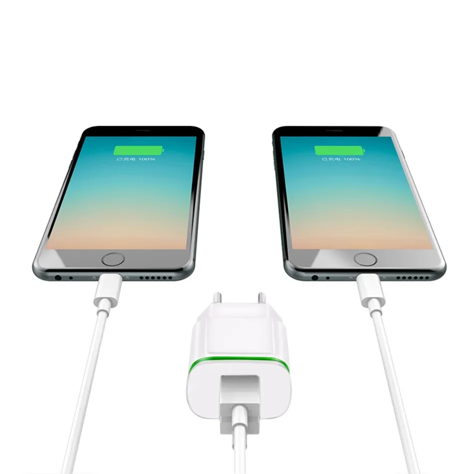 WGX 5V 2.1A USB зарядное устройство для iPhone X 8 7 iPad Air быстрое настенное EU адаптер Samsung gs9
