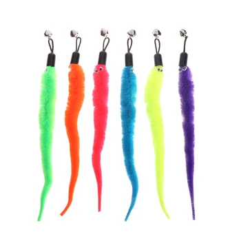 

Cat Toy Plush Replacement Kitten Pet Dogs Teaser Funny Play Interactive Feather Toy