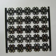 Профессиональный черный CREE XML T5 T6 U2 светодиодный PCB алюминиевая Базовая плита монтажная плата 20 мм Диаметр для DIY светодиодный фонарь 25 шт./лот