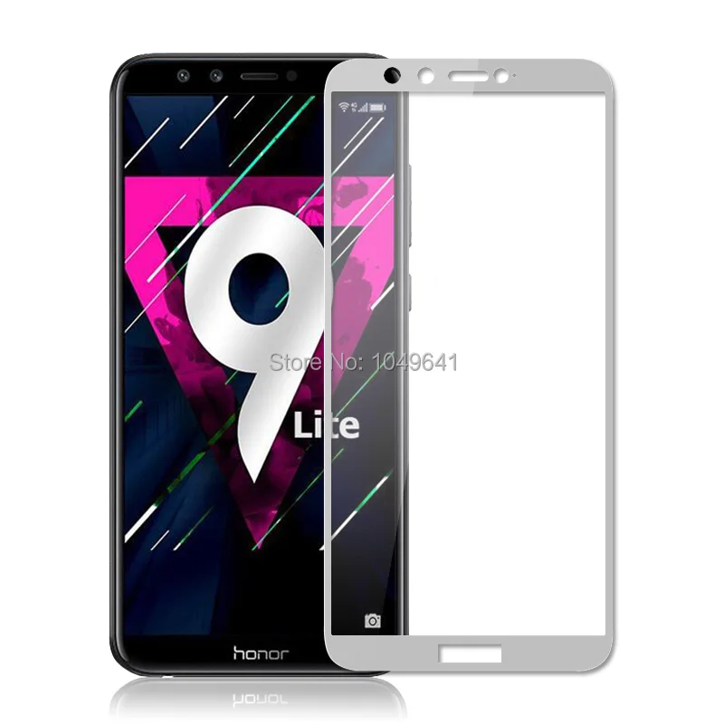 KHW1773G_1_High Quality 2.5D Full Screen Cover Tempered Glass Screen Protector for Huawei Honor 9 Lite 5.65 inch