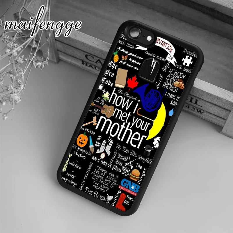 Чехол maifengge с коллажем Как я встретил вашу маму для iPhone 5 6 s 7 8 plus 11 12 Pro X XR XS Max Samsung