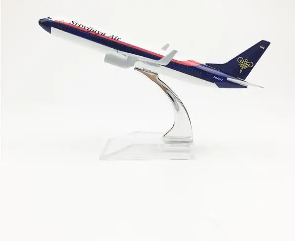 

16cm Sriwijaya Air Airlines Airplane Model Boeing 737 Metal Diecast Aviation Model B737 Airway Aircraft Model Scale Toys 1:400