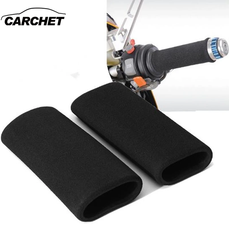 CARCHET 2 PCS Motorbike Hand Grip Covers UV sesistant Material