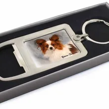 Низкая цена черный мопс 'Ваш Forever' металлический брелок-открывашка горячие продажи на заказ дешевая открывашка для бутылок FH180011