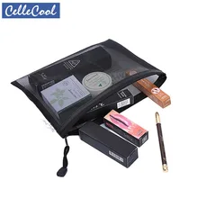 Прозрачная косметичка на молнии для макияжа, Повседневная дорожная косметичка, Женский чехол для макияжа, органайзер, сумочка для Хранения Туалетных принадлежностей, косметический набор, сумки