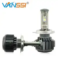 VANSSI H4 LED ไฟหน้ารถ HB2 9003 Hi/Lo 40W 4000lm 6000K สีขาวประสิทธิภาพสูงไฟหน้าอัตโนมัติหมอกหลอดไฟชุด