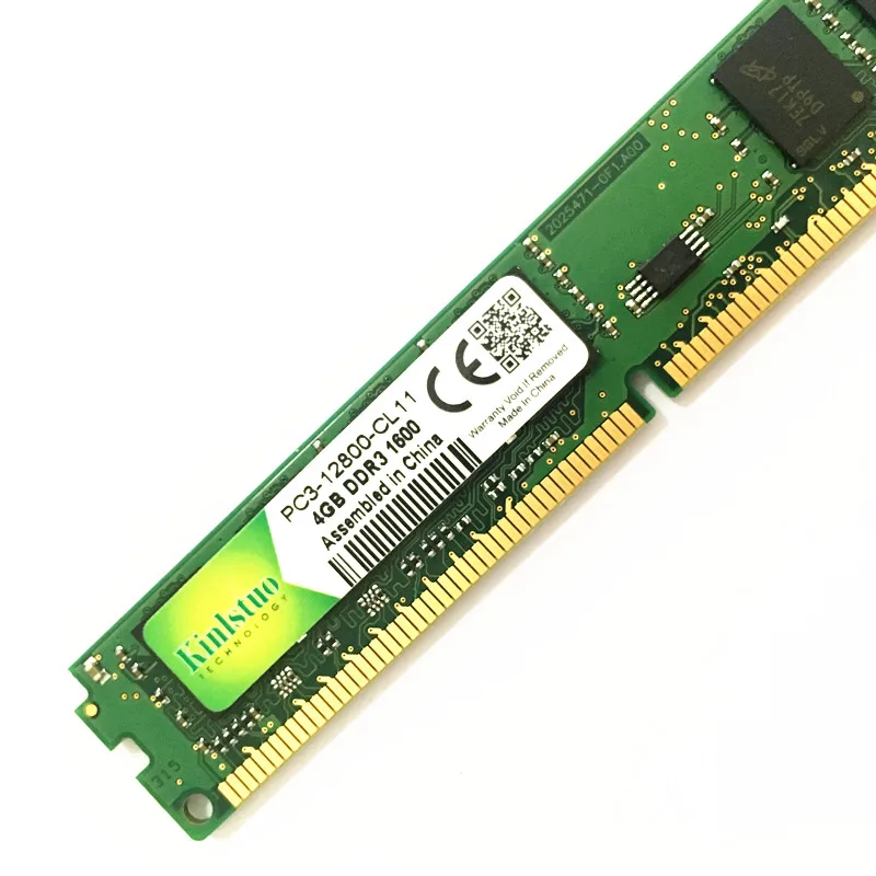 Kinlstuo Rams ddr3 8 ГБ 4 ГБ 2 Гб 1600 МГц/1333 МГц PC12800/10600 настольная память новая