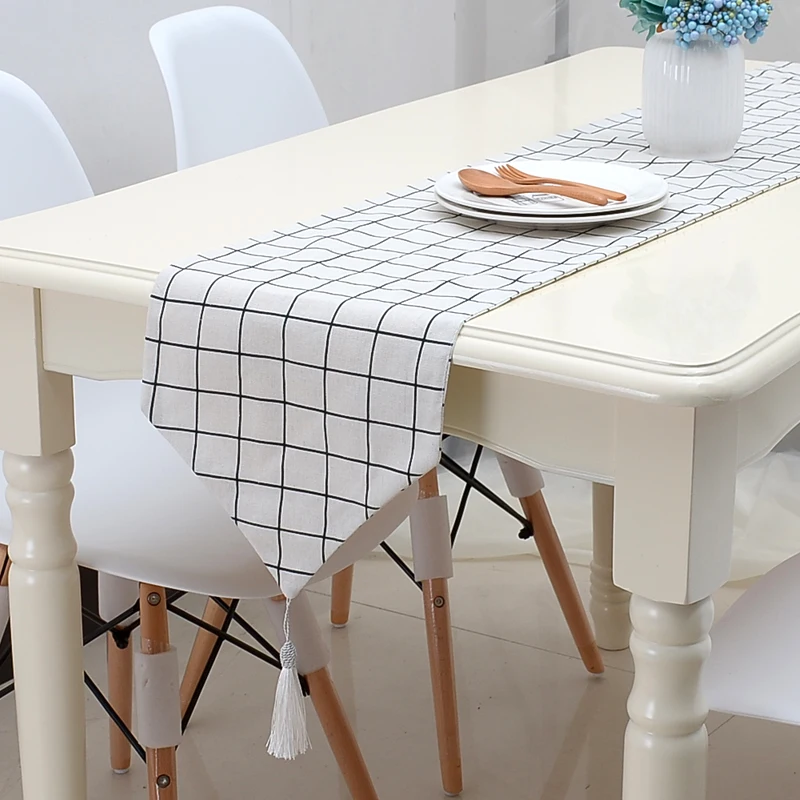 

Modern Table Runner chemin de table Table Runners for Wedding Party camino de mesa tafelloper Geometric Placemat Tablecloth