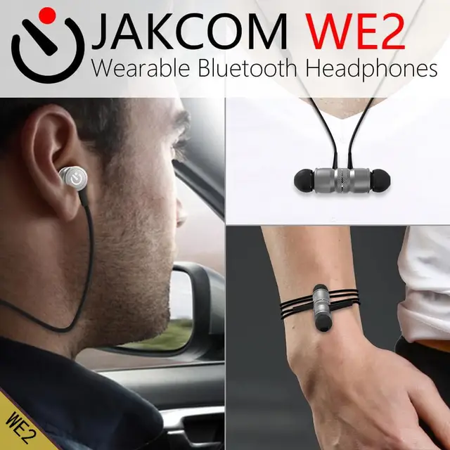 Cheap JAKCOM WE2 Smart Wearable Earphone Hot sale in Smart Accessories as tripot ugreen mi 2 Cheap JAKCOM WE2 Smart Wearable Earphone Hot sale in Smart Accessories as tripot ugreen mi 2