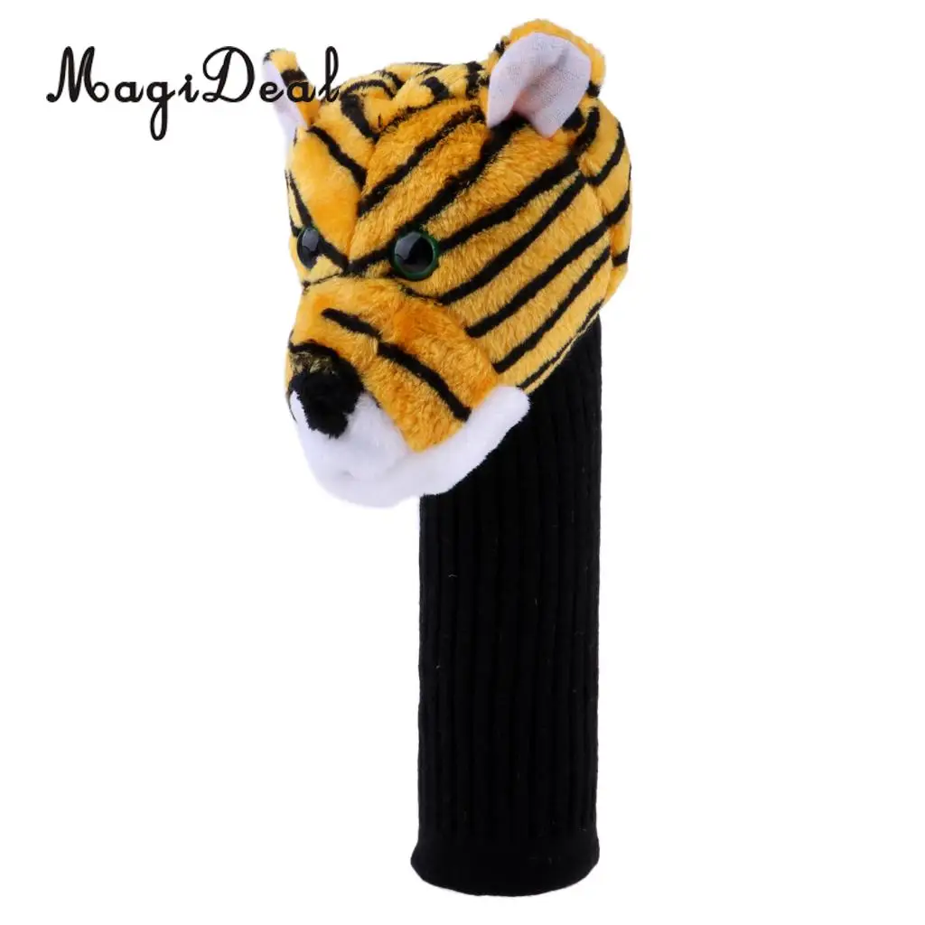 MagiDeal Tiger Head + Panda Animal Sports Golf Club Headcover Head Cover for 460 cc/No.1 Wood Driver
