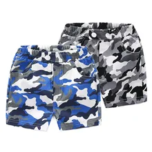 Лидер продаж; Детские шорты для мальчиков; коллекция года; летние брюки; модные камуфляжные детские повседневные шорты; цвет черный, синий; Одежда для мальчиков