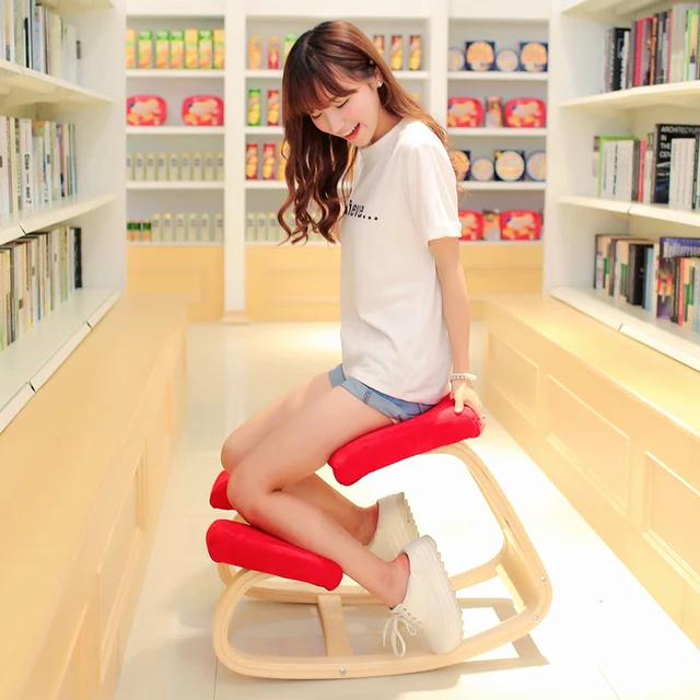 WOODEN ERGONOMIC KNEELING CHAIR IN FOLDED EXPORT TO JAPAN AND SO ONin