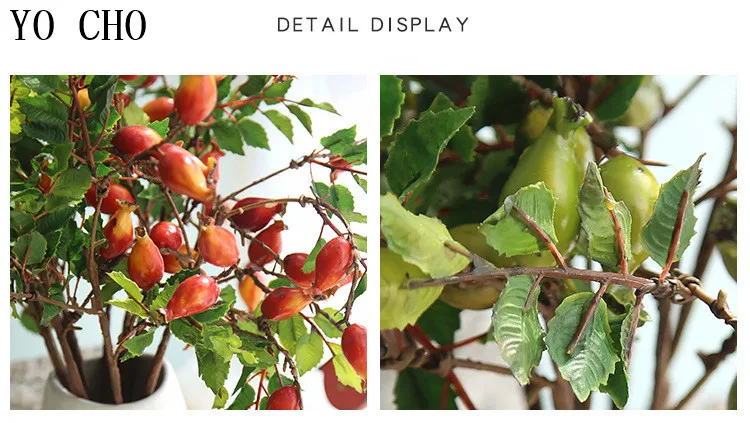 Pomegranates, berries, artificial fruit13